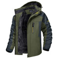 Army Green Insulated heavy-duty winter jacket for outdoor work