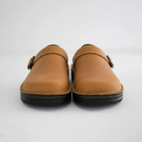 James | Men's Leather Slip-On Clogs for Easy Everyday Wear