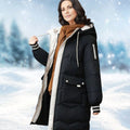 Ava | Women's Insulated Hooded Mid-Length Puffer Winter Coat 0