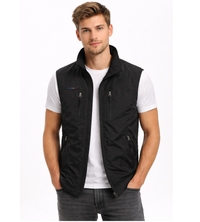 Frankie | Men's Full-Zip Sleeveless Autumn Bodywarmer Gilet for Layering