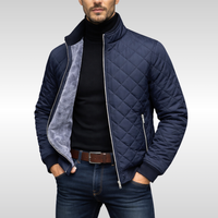 Alexander | Men's Quilted Insulated Puffer Jacket with Stand Collar