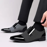 Jude | Polished Oxford Shoes Brogue Lace