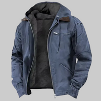 Miles | Men's High-Loft Quilted Puffer Jacket with Zip Closure