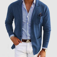 Thomas | Men's Slim Fit Notch Lapel Smart Casual Blazer with Pockets