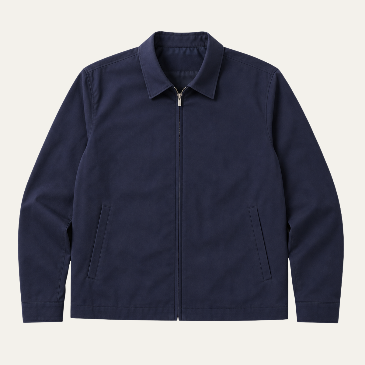 Men's tailored fit bomber jacket