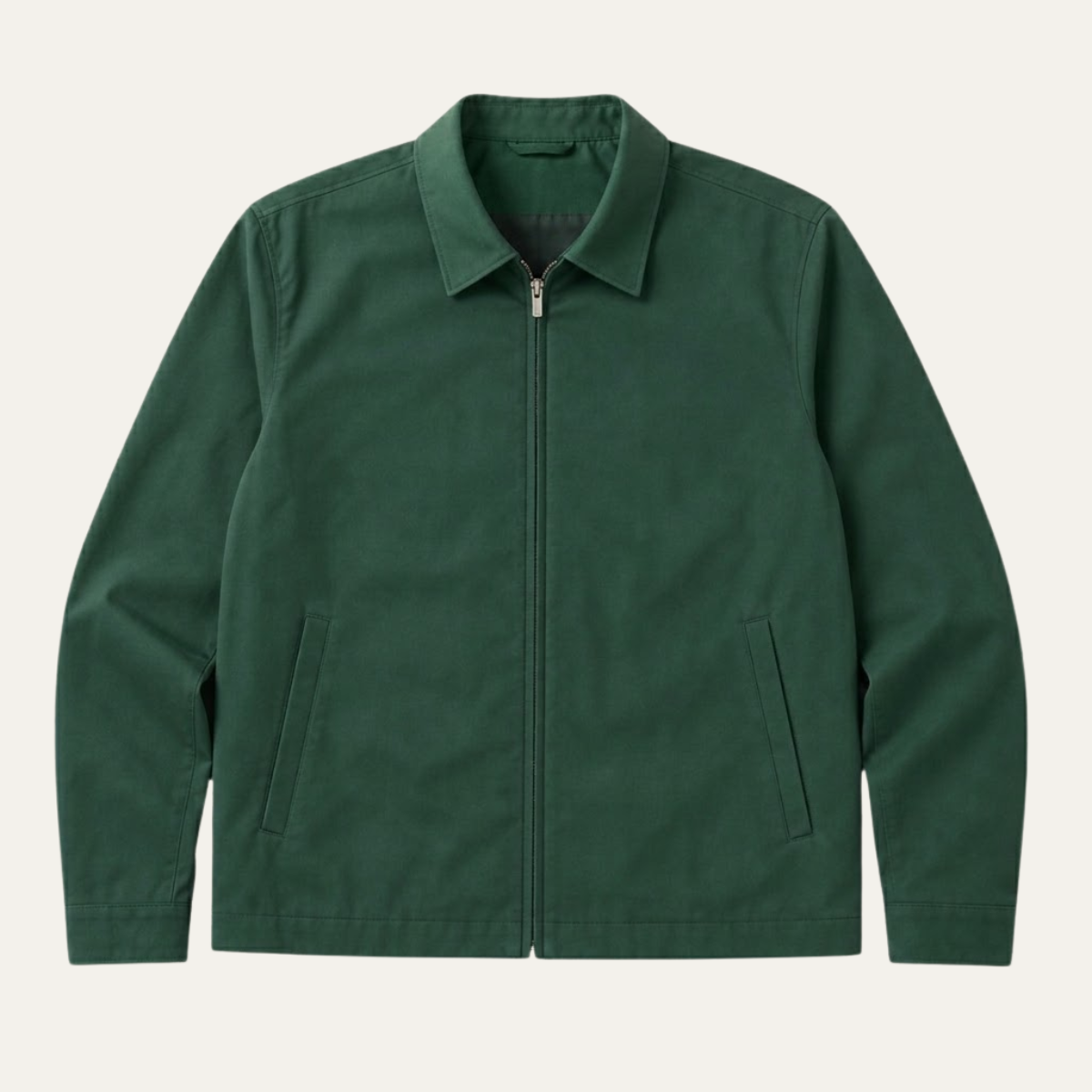 Men's tailored fit bomber jacket