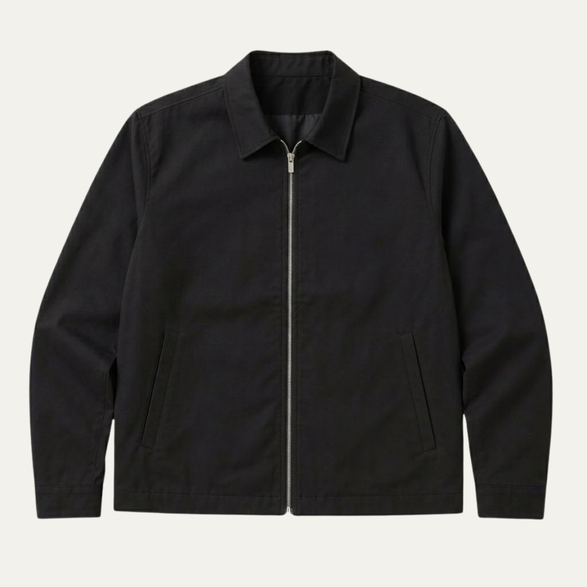 Men's tailored fit bomber jacket