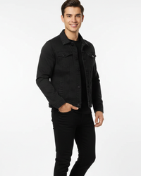 Oliver | Men's Classic Fit Button-Front Denim Jacket with Chest Pockets