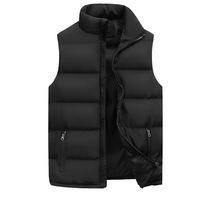Robin | Men's Quilted Padded Gilet for Layering with Front Pockets